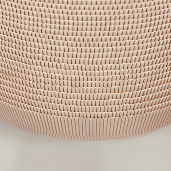 Flute Chicago Large Sculptural Cardboard Teardrop Vase Home Decor Art Piece - Picture 4 of 7